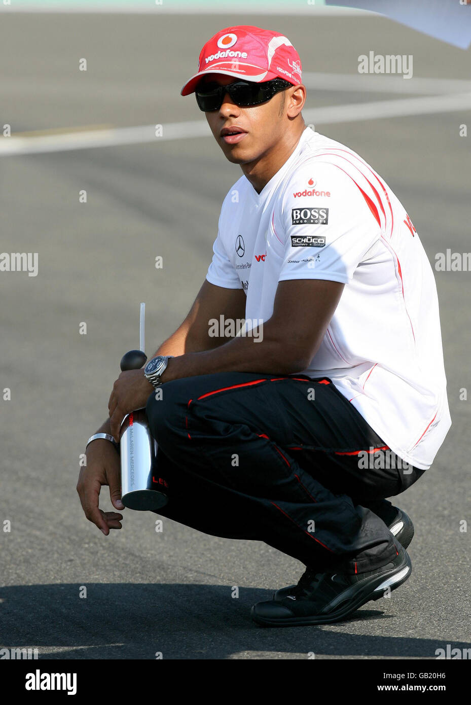 Formel 1 Motor Racing - Grand Prix von Ungarn - Praxis - Hungaroring Stockfoto