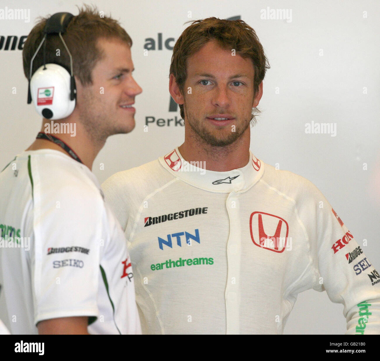 Formel 1 Motor Racing - Grand Prix von Ungarn - Praxis - Hungaroring Stockfoto