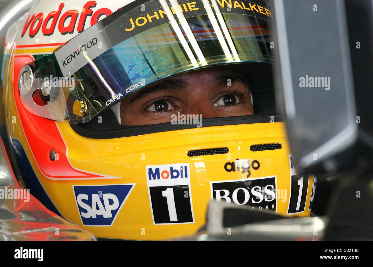 Formel 1 Motor Racing - Grand Prix von Ungarn - Praxis - Hungaroring Stockfoto