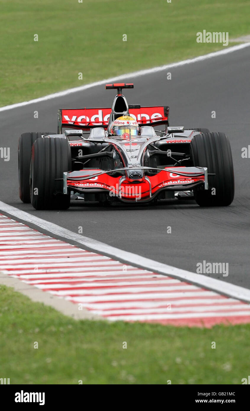Formel 1 Motor Racing - Grand Prix von Ungarn - Praxis - Hungaroring Stockfoto