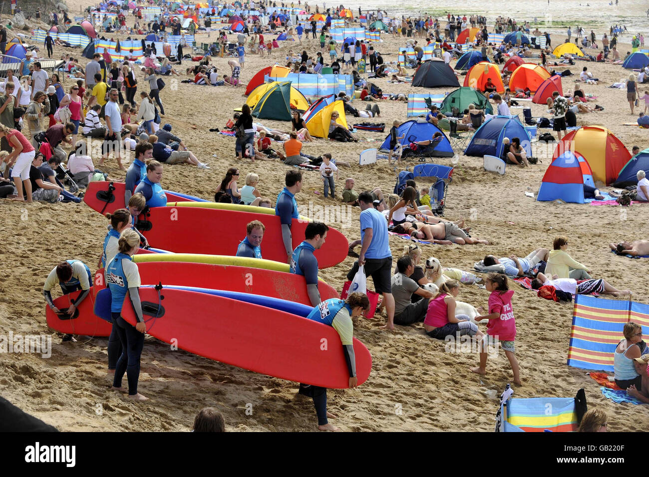 Rip Curl Boardmasters 2008 Stockfoto