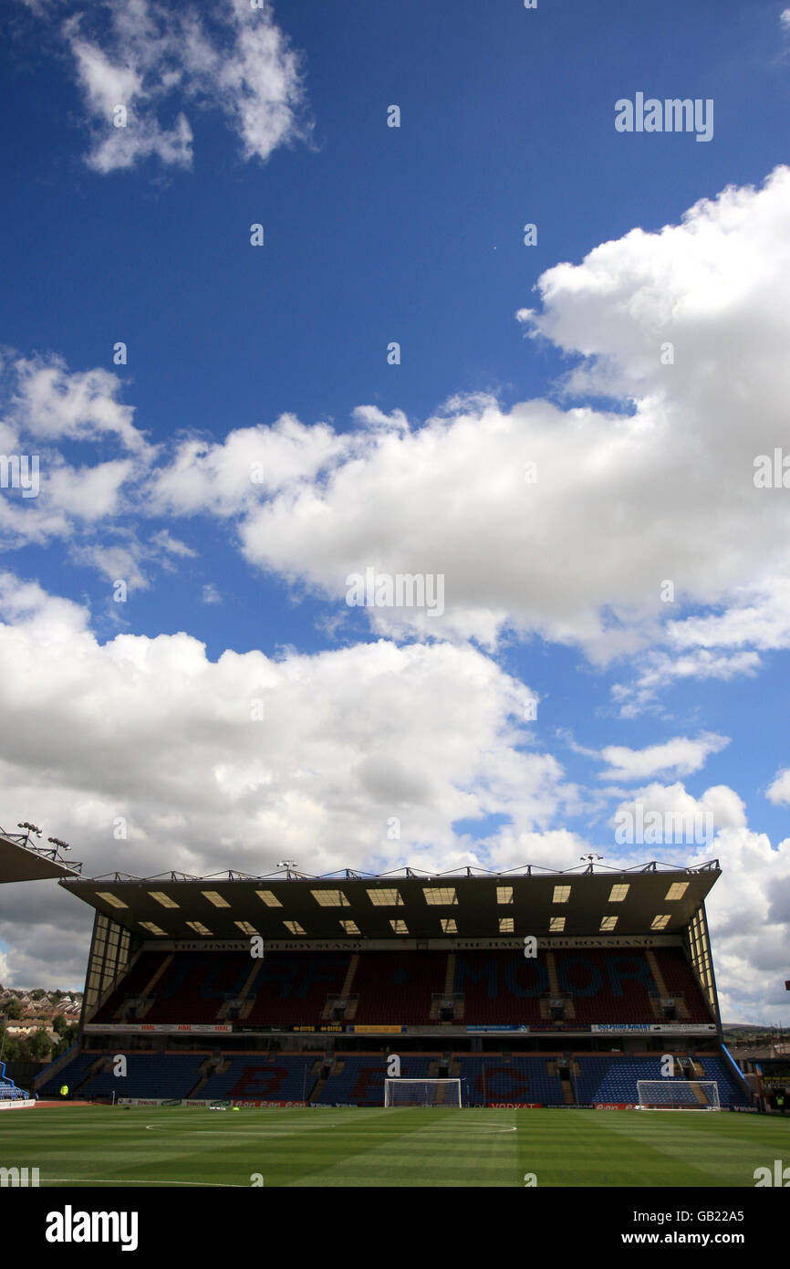 Fußball - freundlich - Burnley / Inverness Caledonian Thistle - Turf Moor. Gesamtansicht des Turf Moor Ground von Burnley Stockfoto