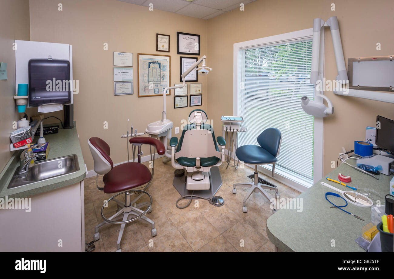 Zahnarzt Office, USA Stockfoto