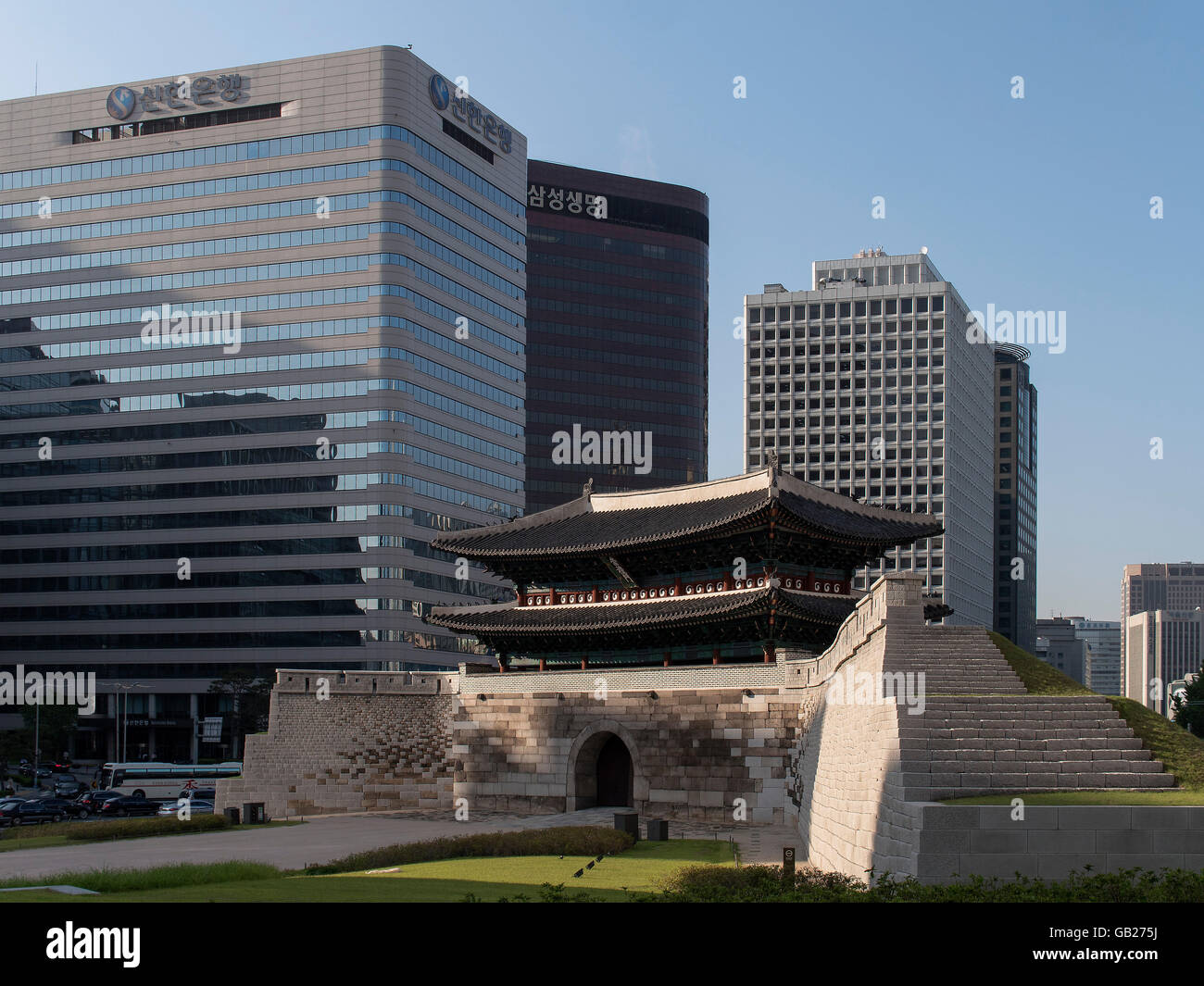 Südlichen Stadttor Namdaemun, Seoul, Südkorea, Asien Stockfoto