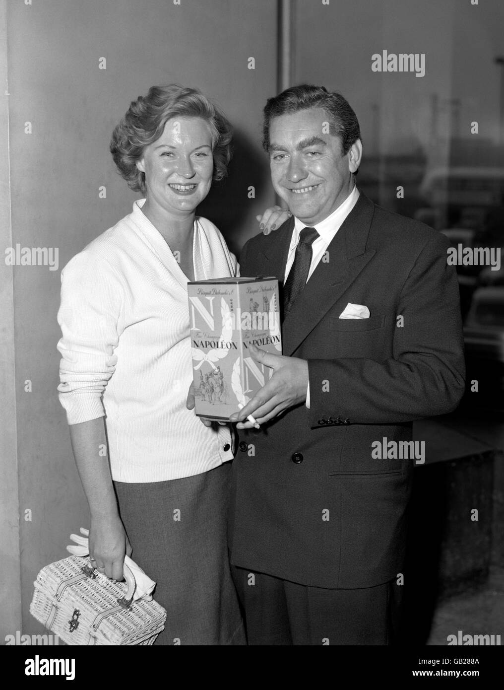 Britische Entertainment - Comedy - Tony Hancock - London - 1958 Stockfoto