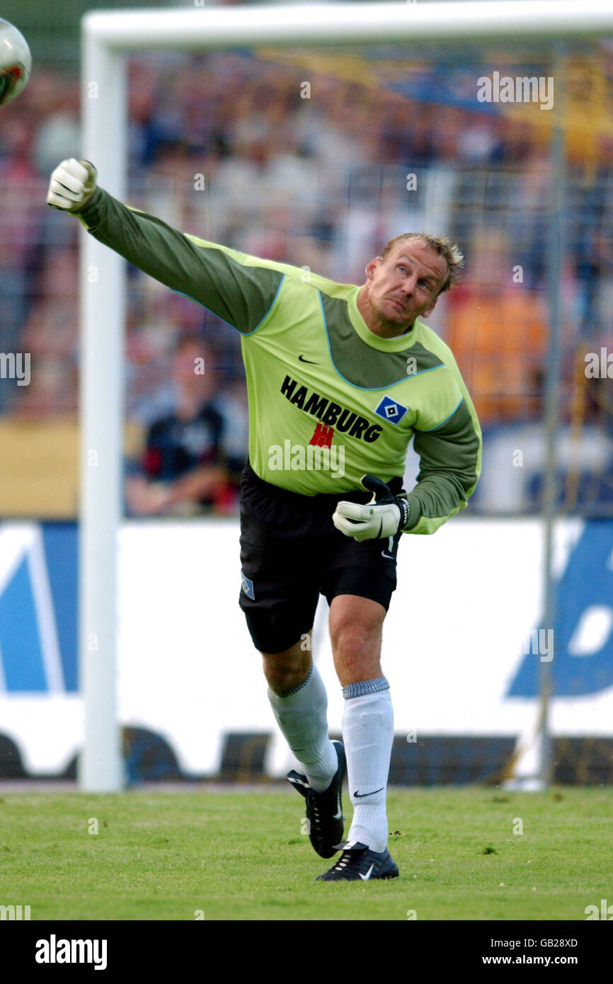 Fußball - Deutscher Ligapokal - Bayern München gegen Hamburg. Martin Pieckenhagen, Hamburg Stockfoto