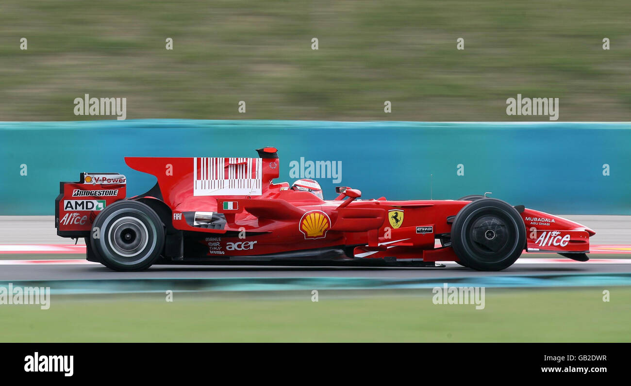 Formel 1 Motor Racing - Grand Prix von Ungarn - Praxis - Hungaroring Stockfoto
