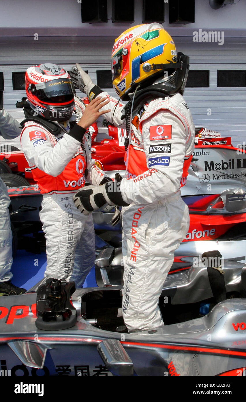 Formel 1 Motor Racing - Grand Prix von Ungarn - Qualifikation - Hungaroring Stockfoto