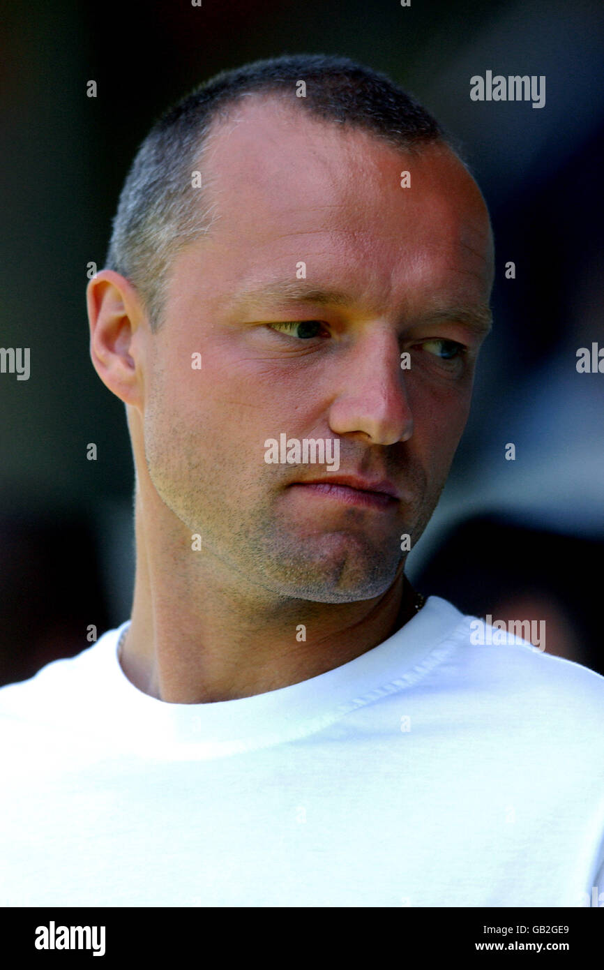 Fußball - freundlich - Torquay United gegen Fulham. Fulham-Torwart Maik Taylor Stockfoto