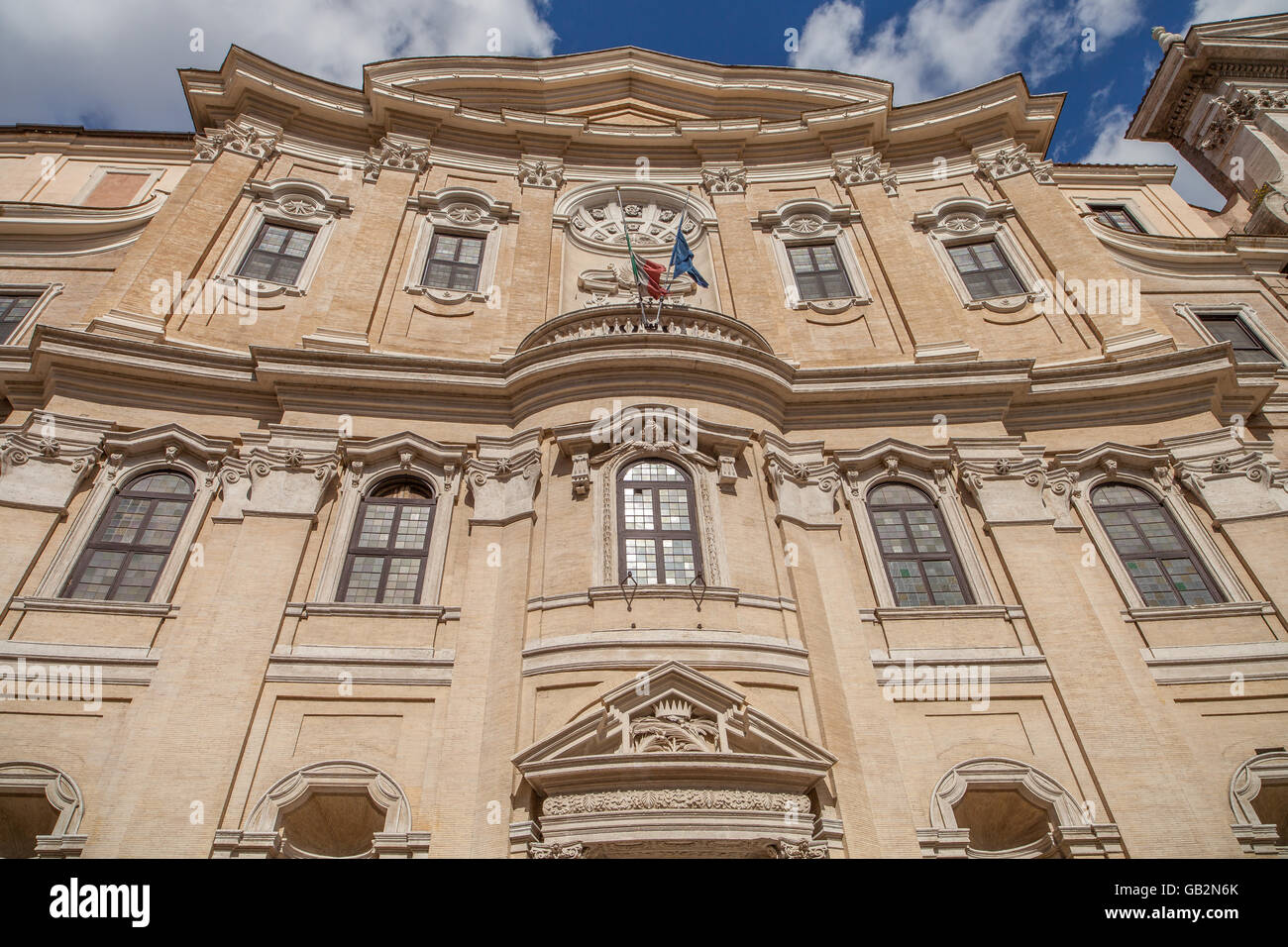 Der monumentale Komplex der das Oratorium von San Filippo Neri, von Francesco Borromini. Stockfoto