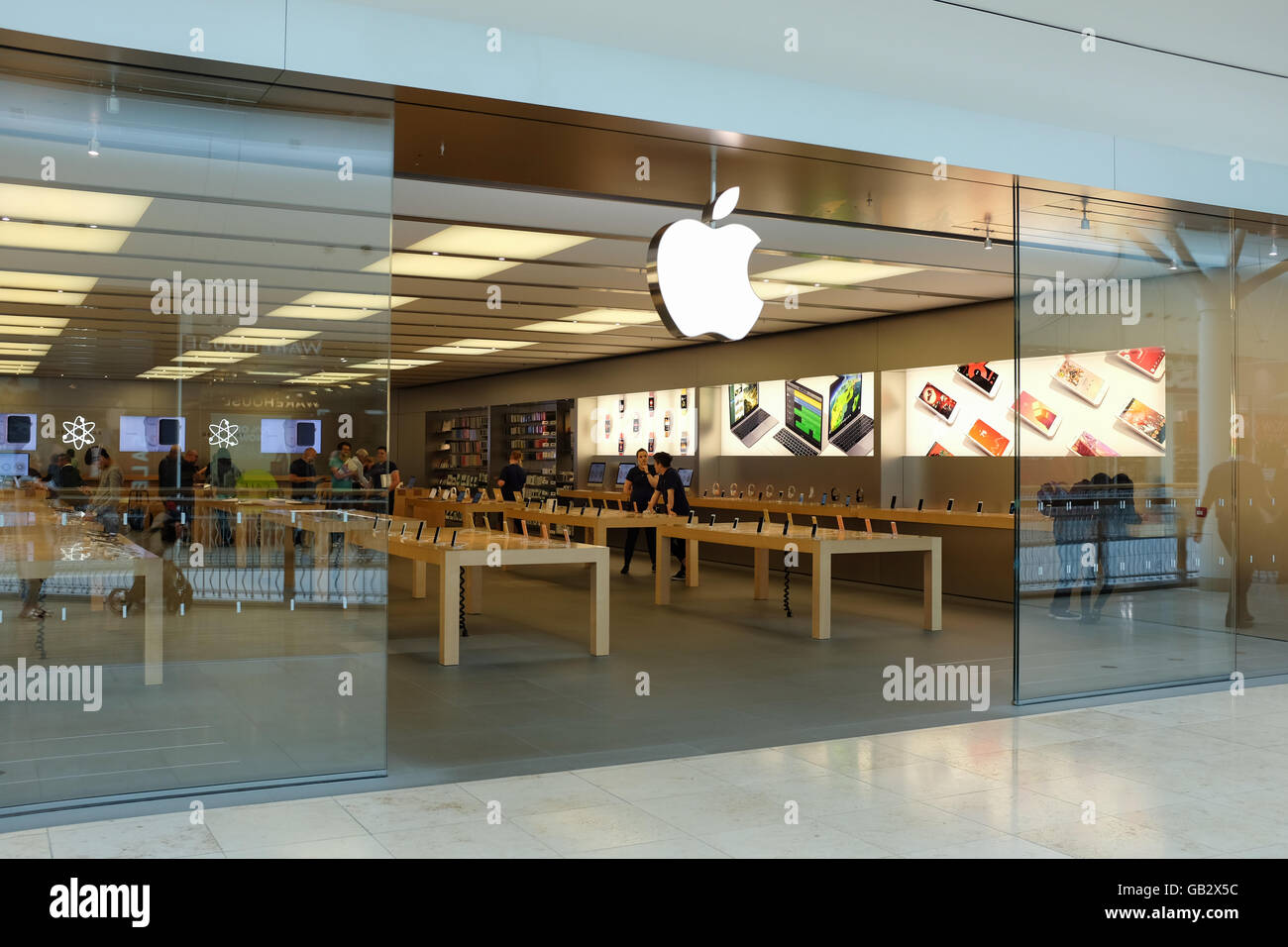 Apple Store in Basingstoke, England. Stockfoto