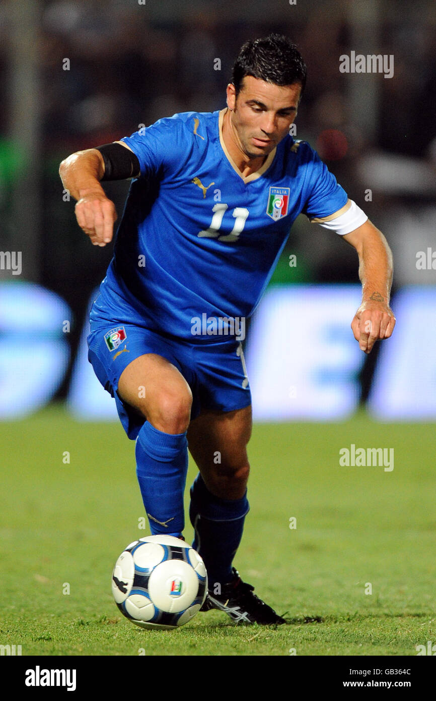 Fußball - Internationale Freundschaften - Italien gegen Österreich - Stade Du Ray. Antonio Di Natale, Italien Stockfoto