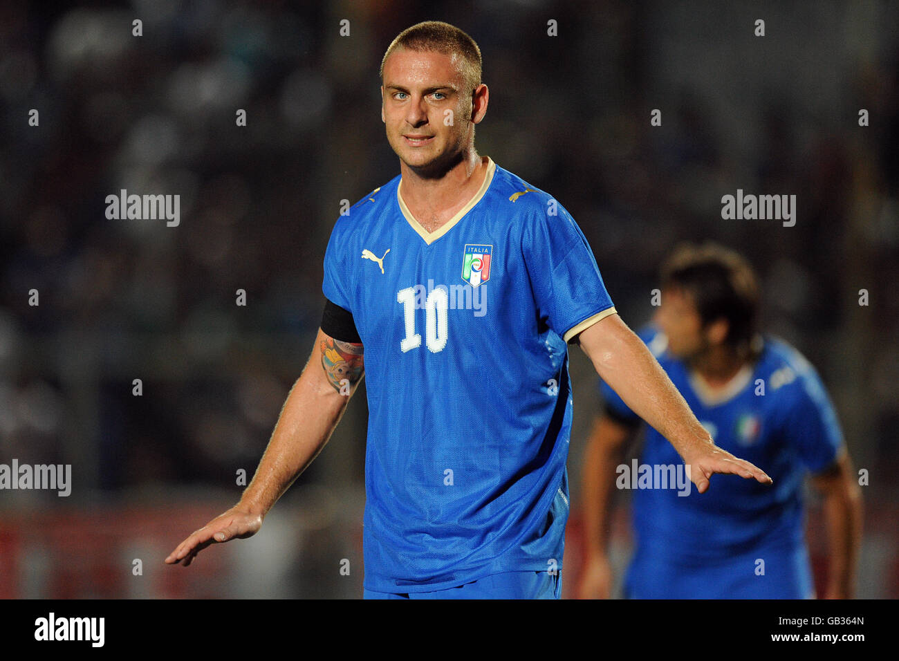 Fußball - Internationale Freundschaften - Italien gegen Österreich - Stade Du Ray. Daniele De Rossi, Italien Stockfoto
