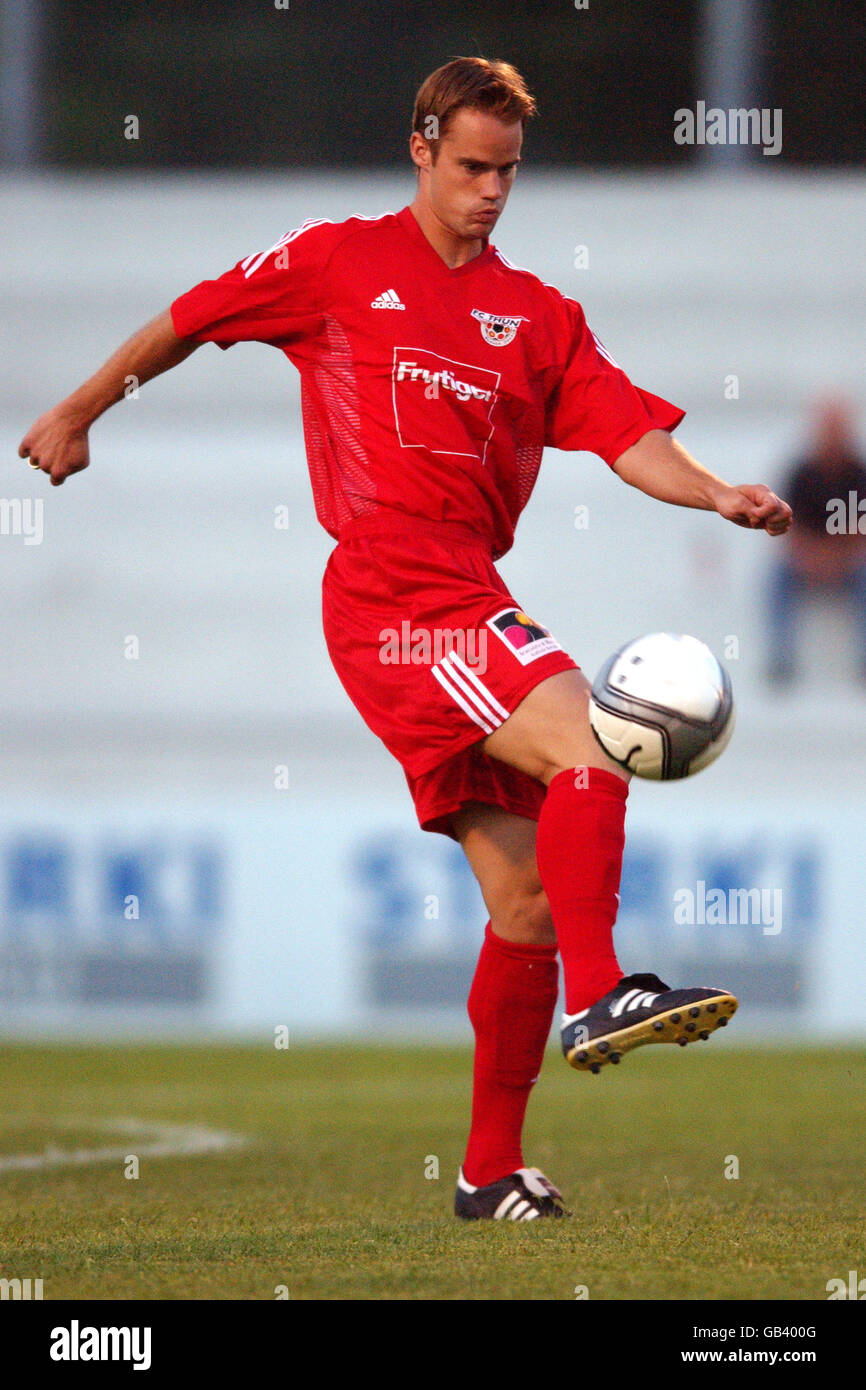 Fussball - Schweizer Ambassadoren-Cup - FC Aarau V FC Thun Stockfoto