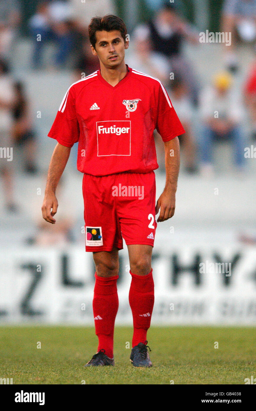 Fussball - Schweizer Ambassadoren-Cup - FC Aarau V FC Thun Stockfoto