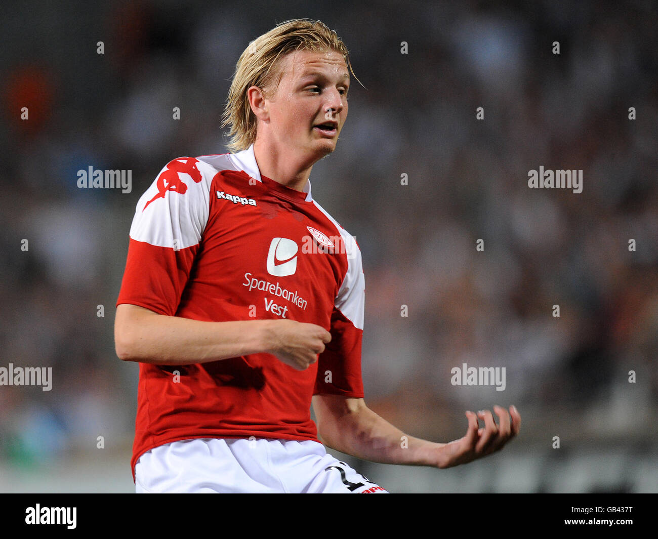 Fußball - UEFA Champions League - dritten Qualifikationsrunde - Rückspiel - Olympique Marseille V SK Brann - Stade Velodrome Stockfoto