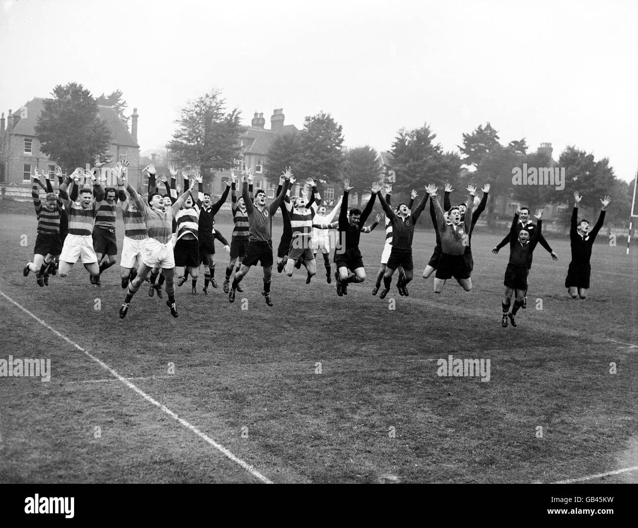 Rugby-Union - Neuseeland Tour der nördlichen Hemisphäre - Training - Eastbourne College Stockfoto