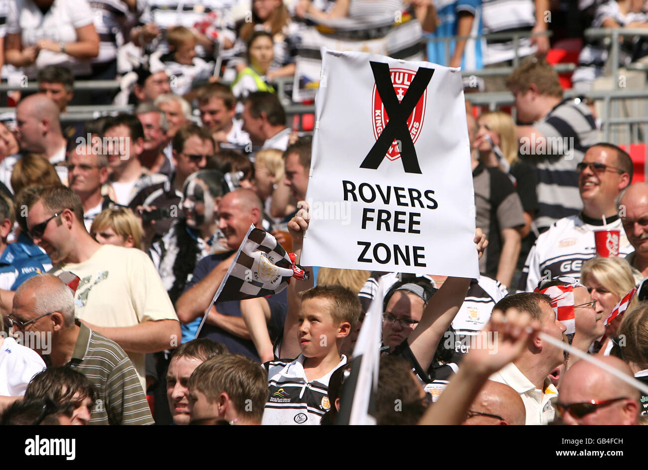 Rugby League - Carnegie-Challenge-Cup-Finale - Hull FC V St Helens - Wembley-Stadion Stockfoto