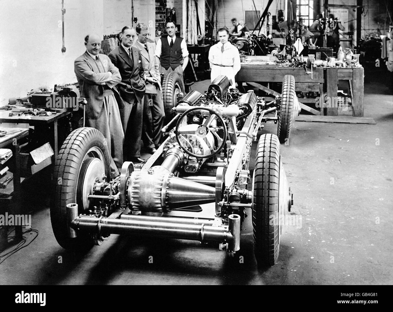 Motorsport - Welt Geschwindigkeitsrekord - Malcolm Campbell - 1931 Stockfoto