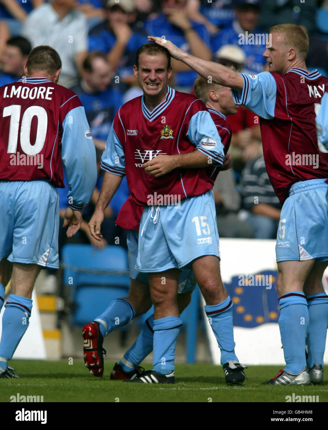 Fußball - bundesweit League Division One - Gillingham V Burnley Stockfoto