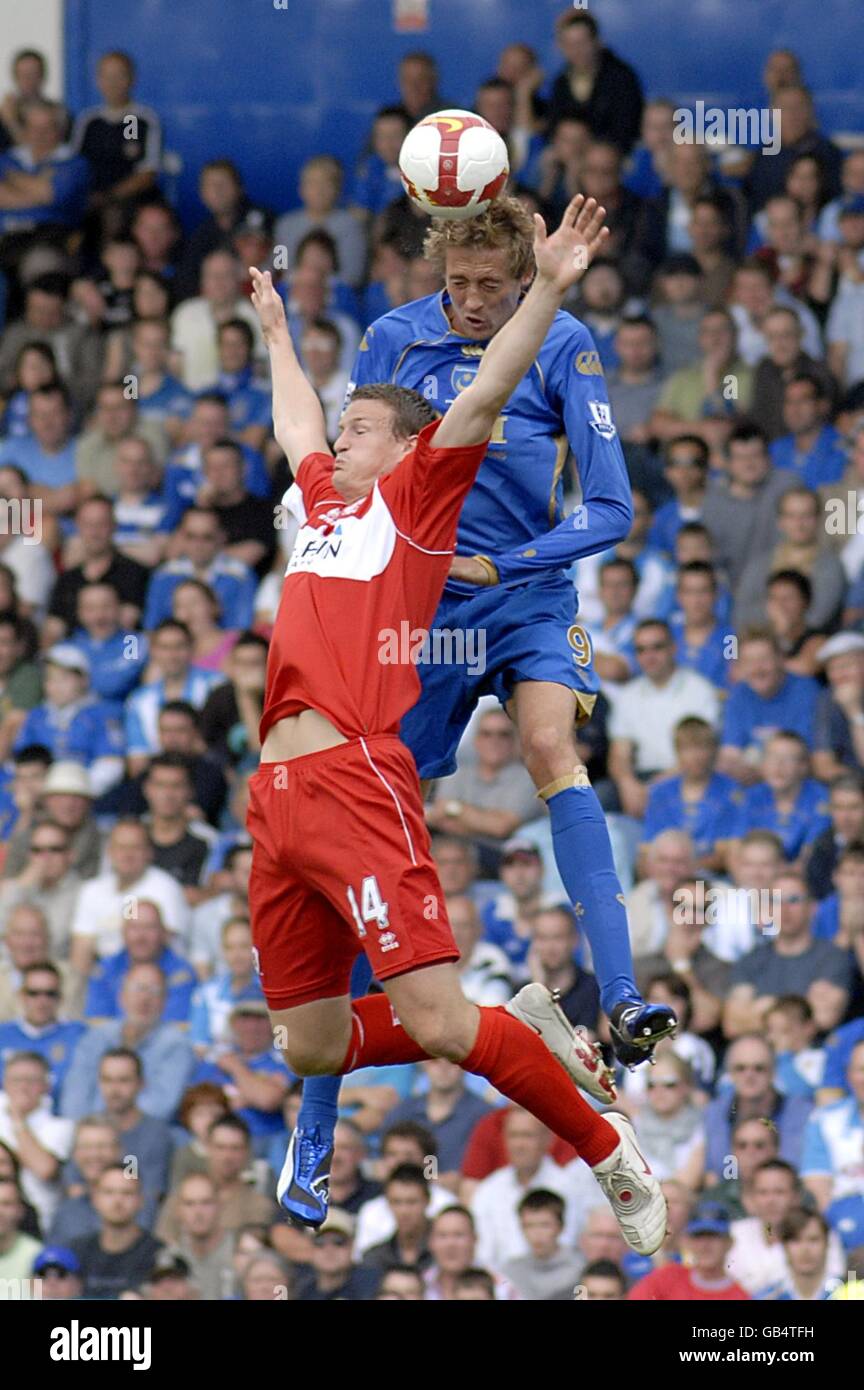 Fußball - Barclays Premier League - Portsmouth V Middlesbrough - Fratton Park Stockfoto