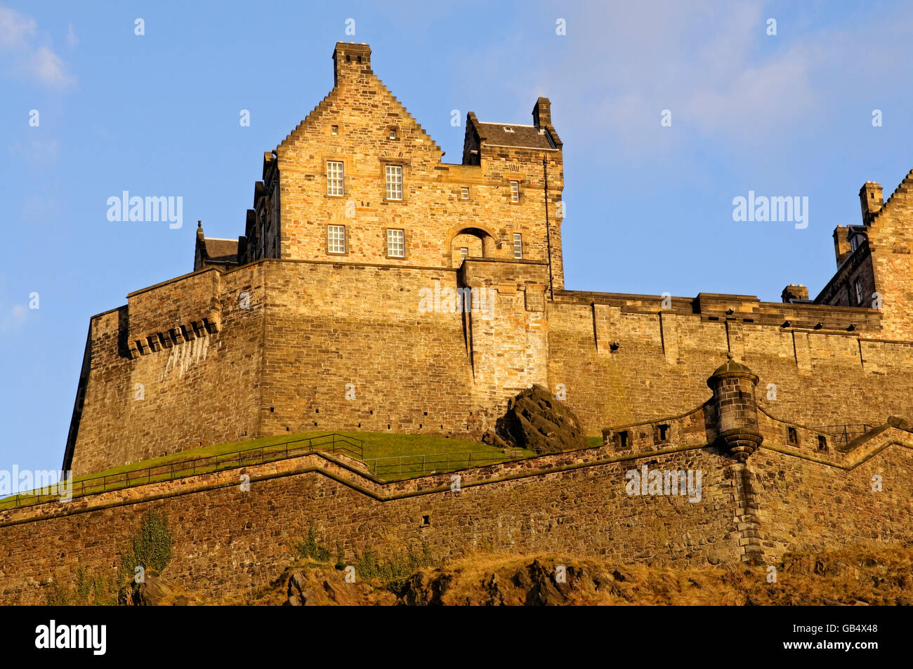 Edinburgh Castle, Midlothian, Schottland, Vereinigtes Königreich, Europa Stockfoto