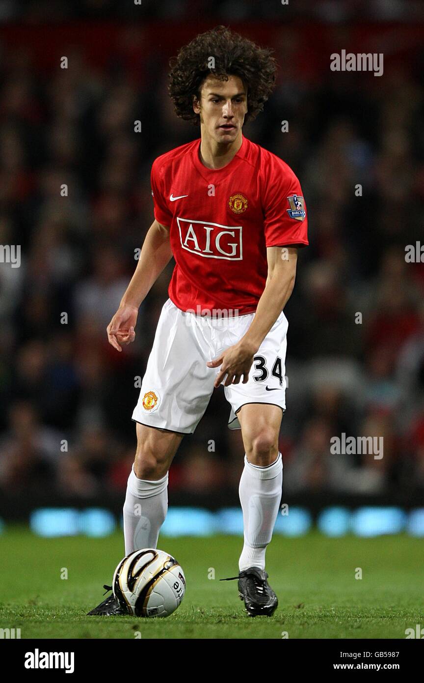 Fußball - Carling Cup - 3. Runde - Manchester United gegen Middlesbrough - Old Trafford Stockfoto