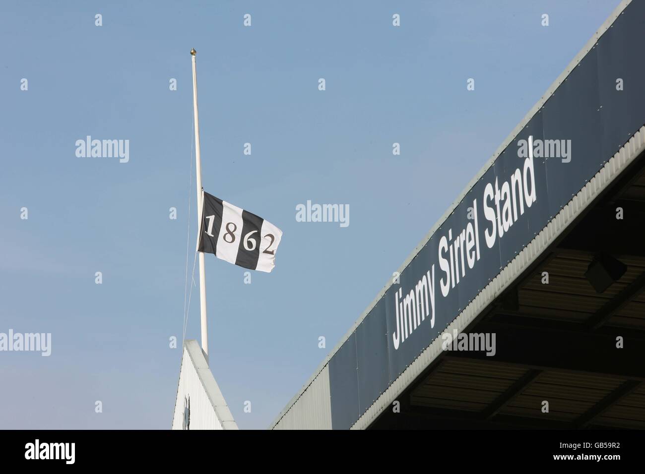 Fußball - Coca-Cola Football League Two - Notts County V Aldershot Town - Meadow Lane Stockfoto