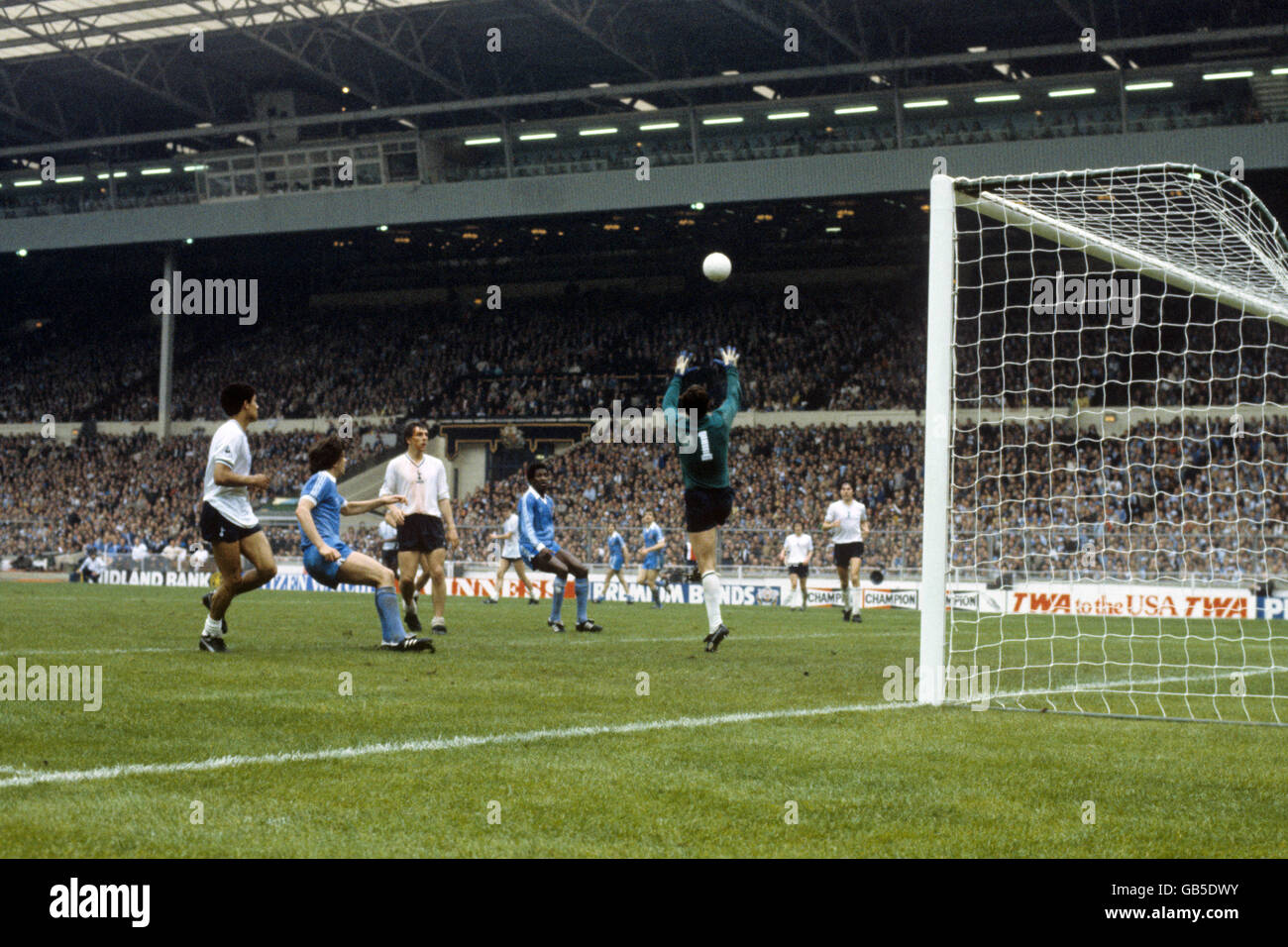 Fußball - FA-Cup-Finale - Tottenham Hotspur gegen Manchester City - Wembley-Stadion Stockfoto