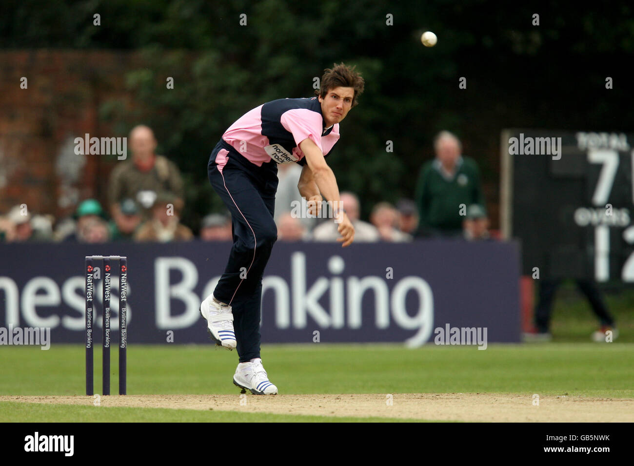 Cricket - NatWest Pro40 - Worcestershire Royals V Middlesex Kreuzfahrer - Kidderminster Victoria CC Stockfoto