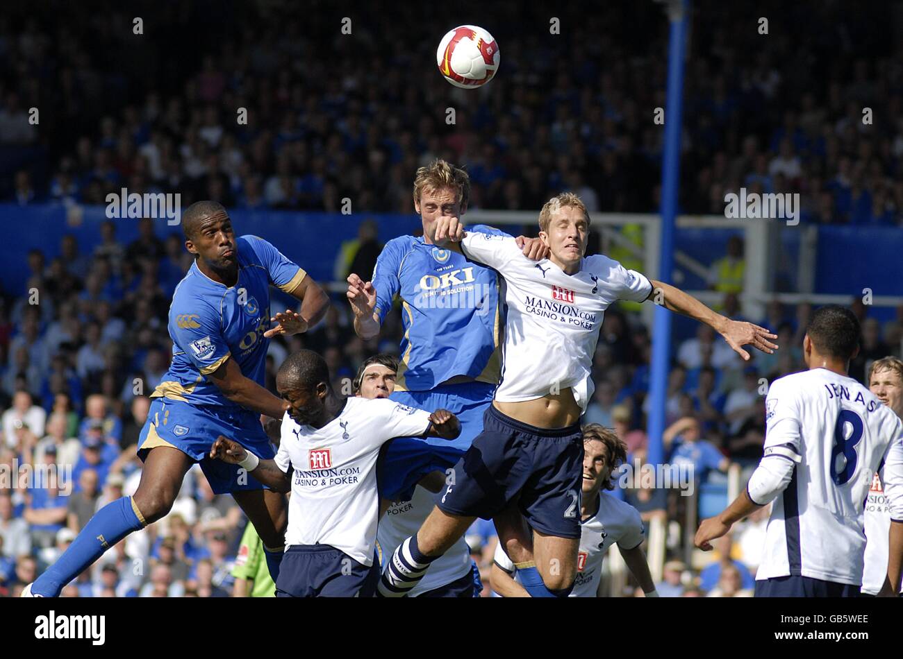 Fußball - Barclays Premier League - Portsmouth V Tottenham Hotspur - Fratton Park Stockfoto