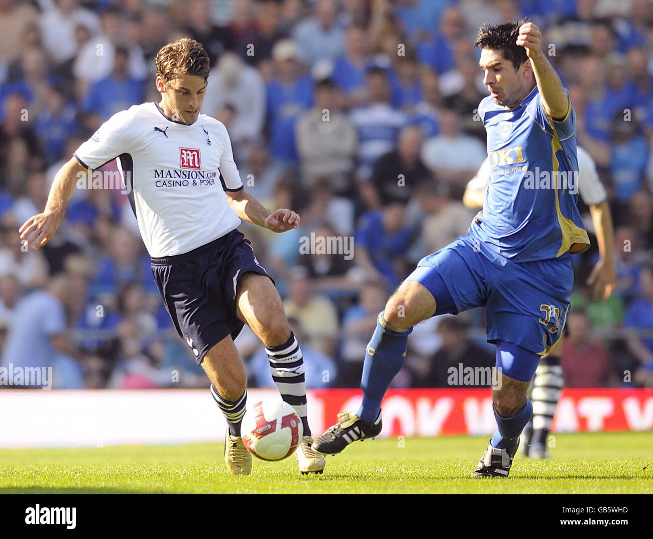 Fußball - Barclays Premier League - Portsmouth V Tottenham Hotspur - Fratton Park Stockfoto