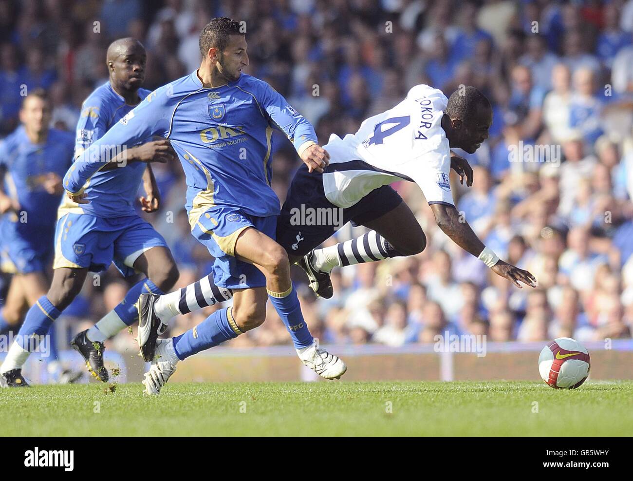Fußball - Barclays Premier League - Portsmouth V Tottenham Hotspur - Fratton Park Stockfoto