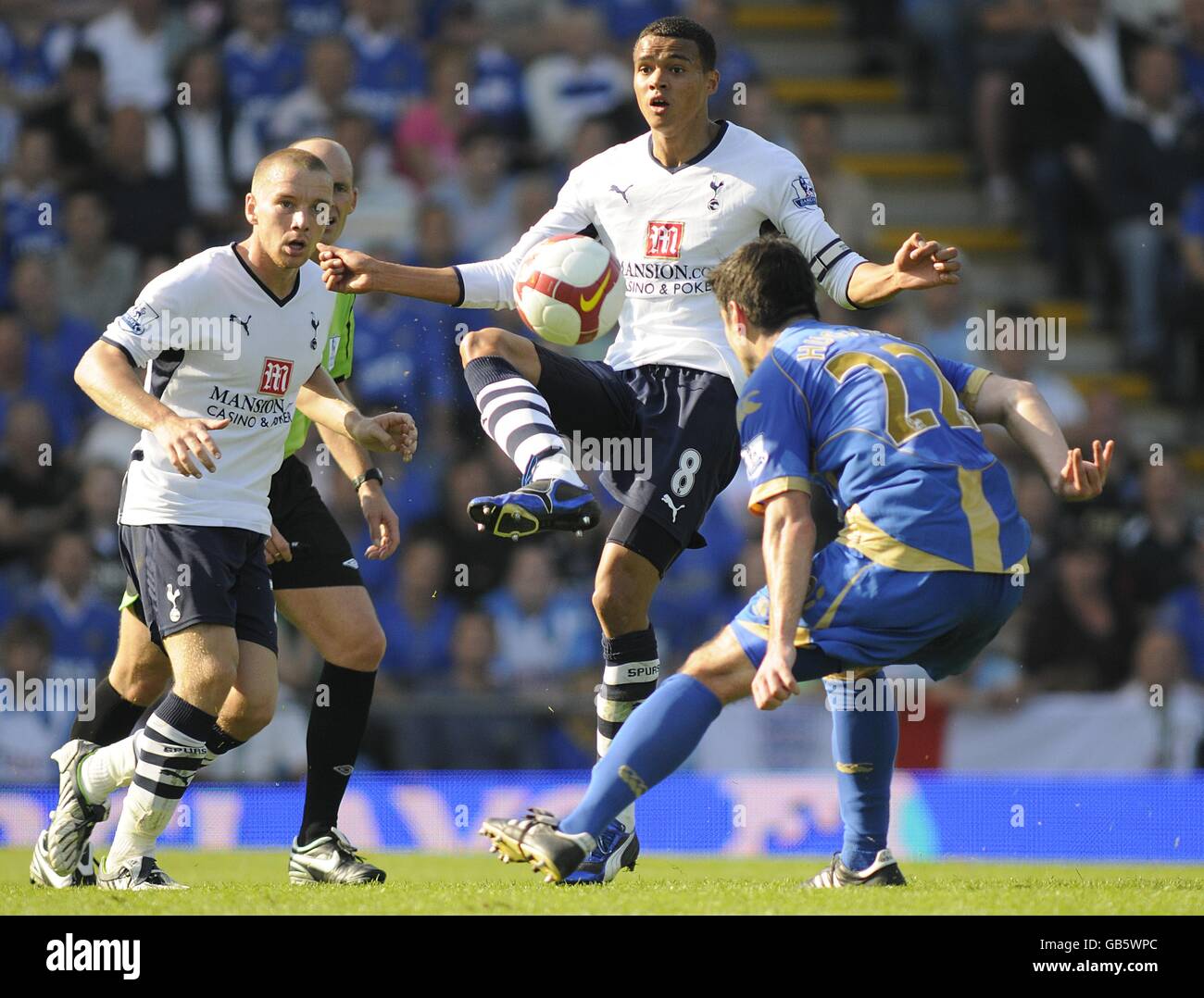 Fußball - Barclays Premier League - Portsmouth V Tottenham Hotspur - Fratton Park Stockfoto