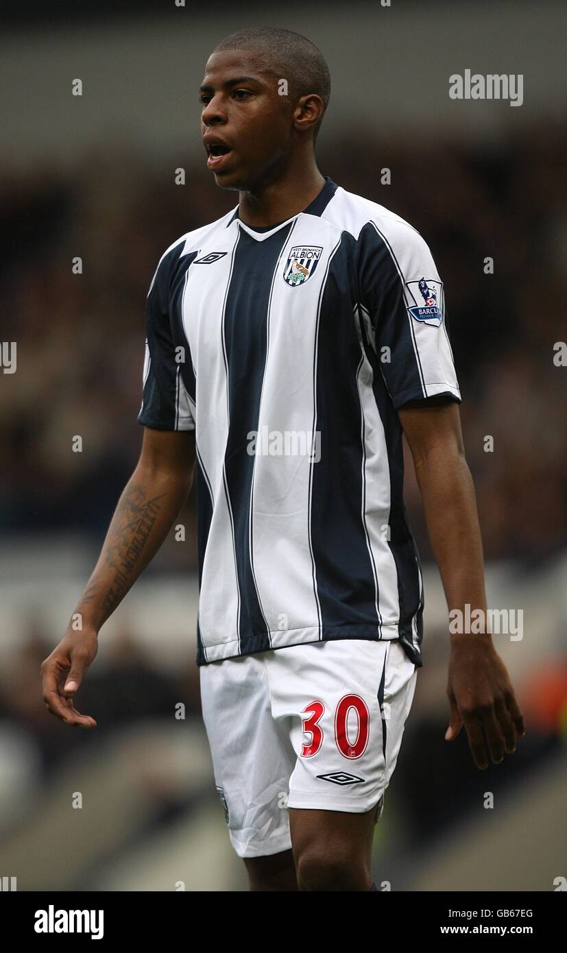 Fußball - Barclays Premier League - West Bromwich Albion gegen Fulham - The Hawthorns. Ryan Donk, West Bromwich Albion Stockfoto