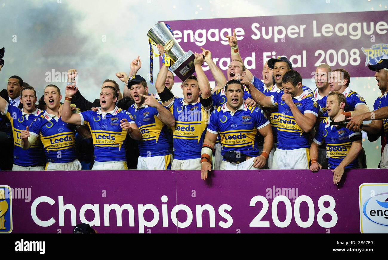 Rugby League - engage Super League Grand Final - St Helens V Leeds Rhinos - Old Trafford Stockfoto