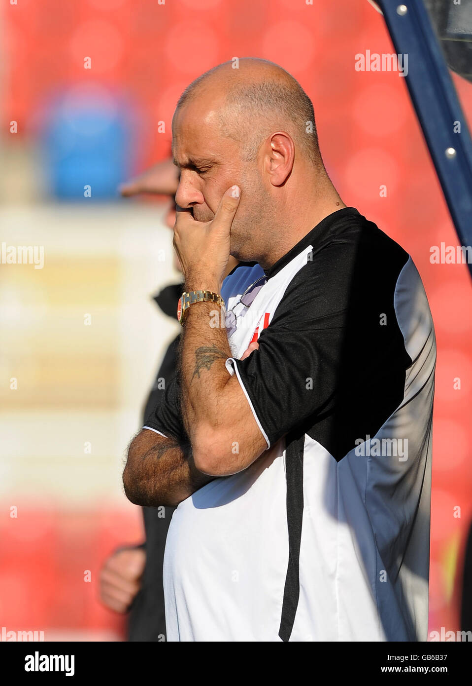 Fußball - Blue Square Premier League - Rushden & Diamanten V Torquay United - Nene Park Stockfoto