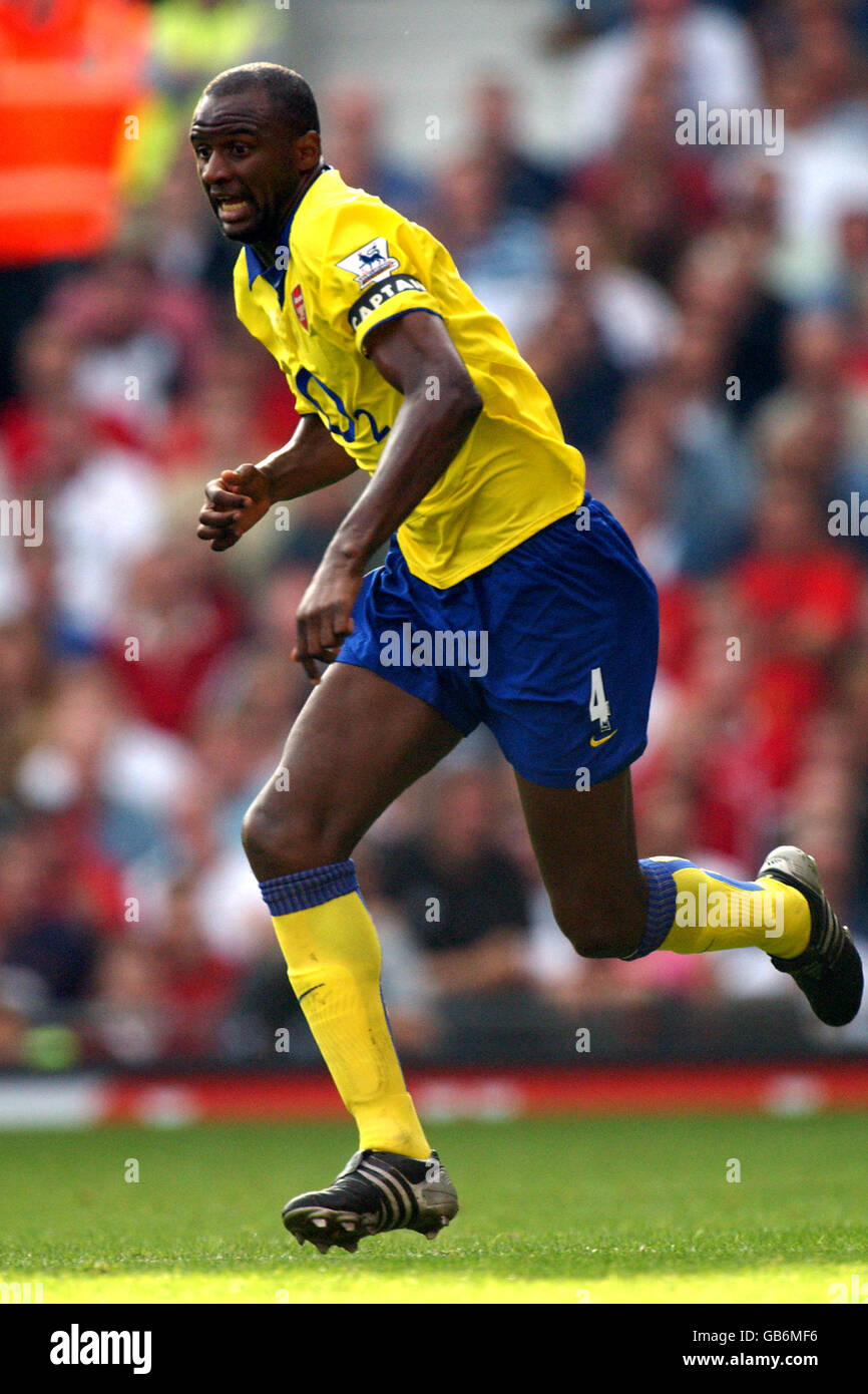 Fußball - FA Barclaycard Premiership - Manchester United gegen Arsenal Stockfoto