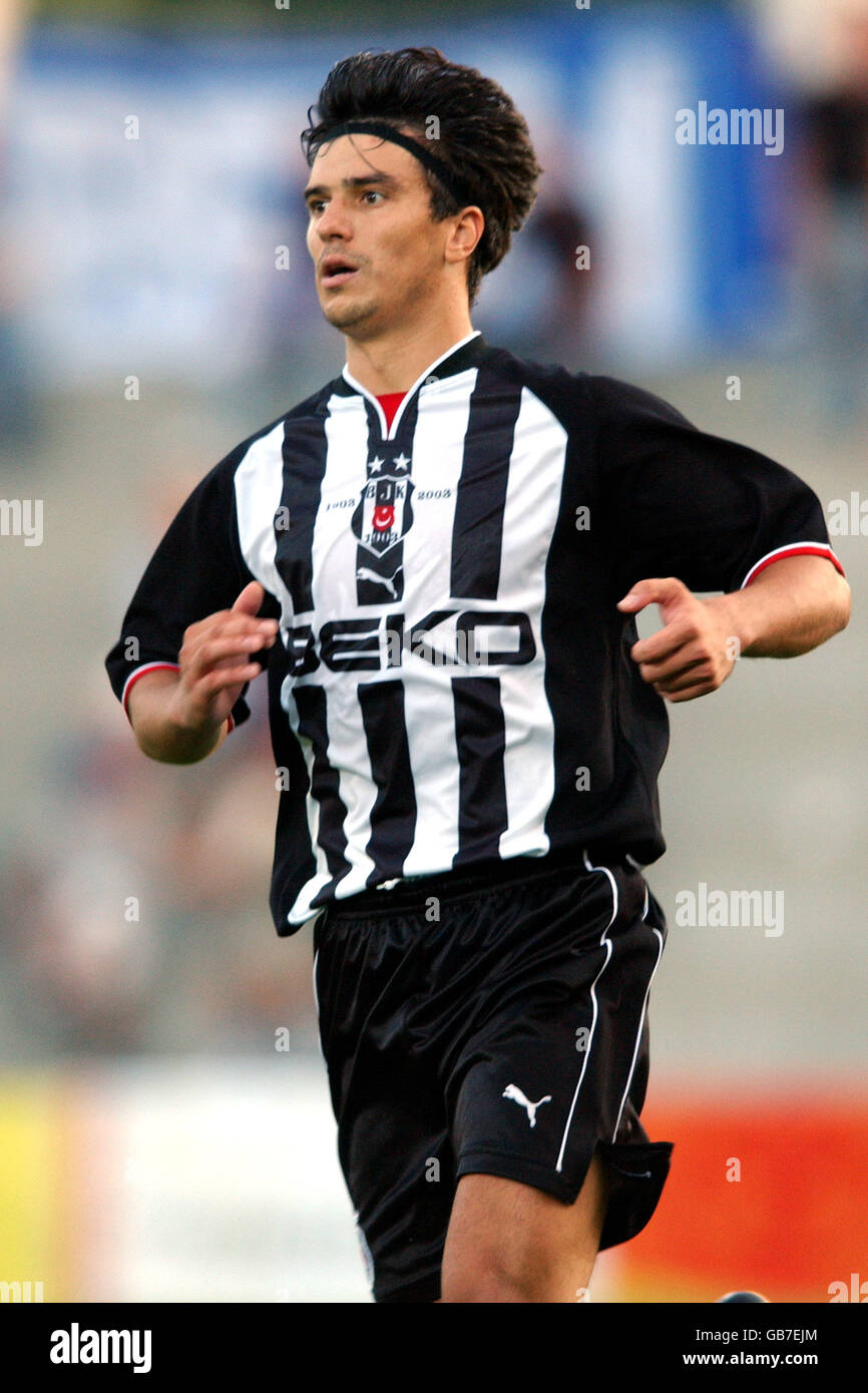 Fußball - Alpen Cup 2003 Schweiz - Besiktas / Dynamo Zagreb. Daniel Pancu, Besiktas Stockfoto