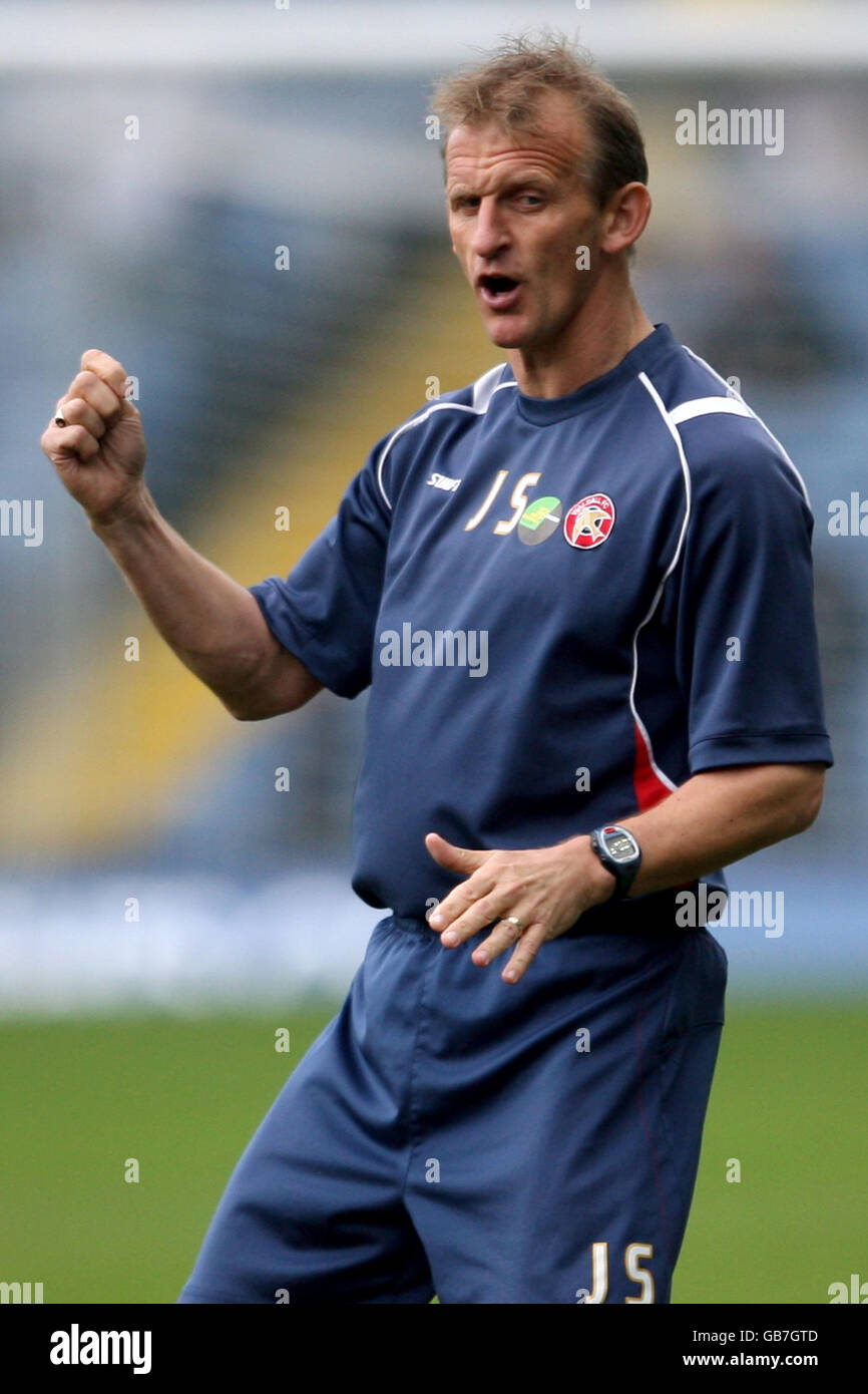 Fußball - Coca-Cola Football League One - Leeds United / Walsall - Elland Road. John Schofield, Walsall Assistant Manager Stockfoto