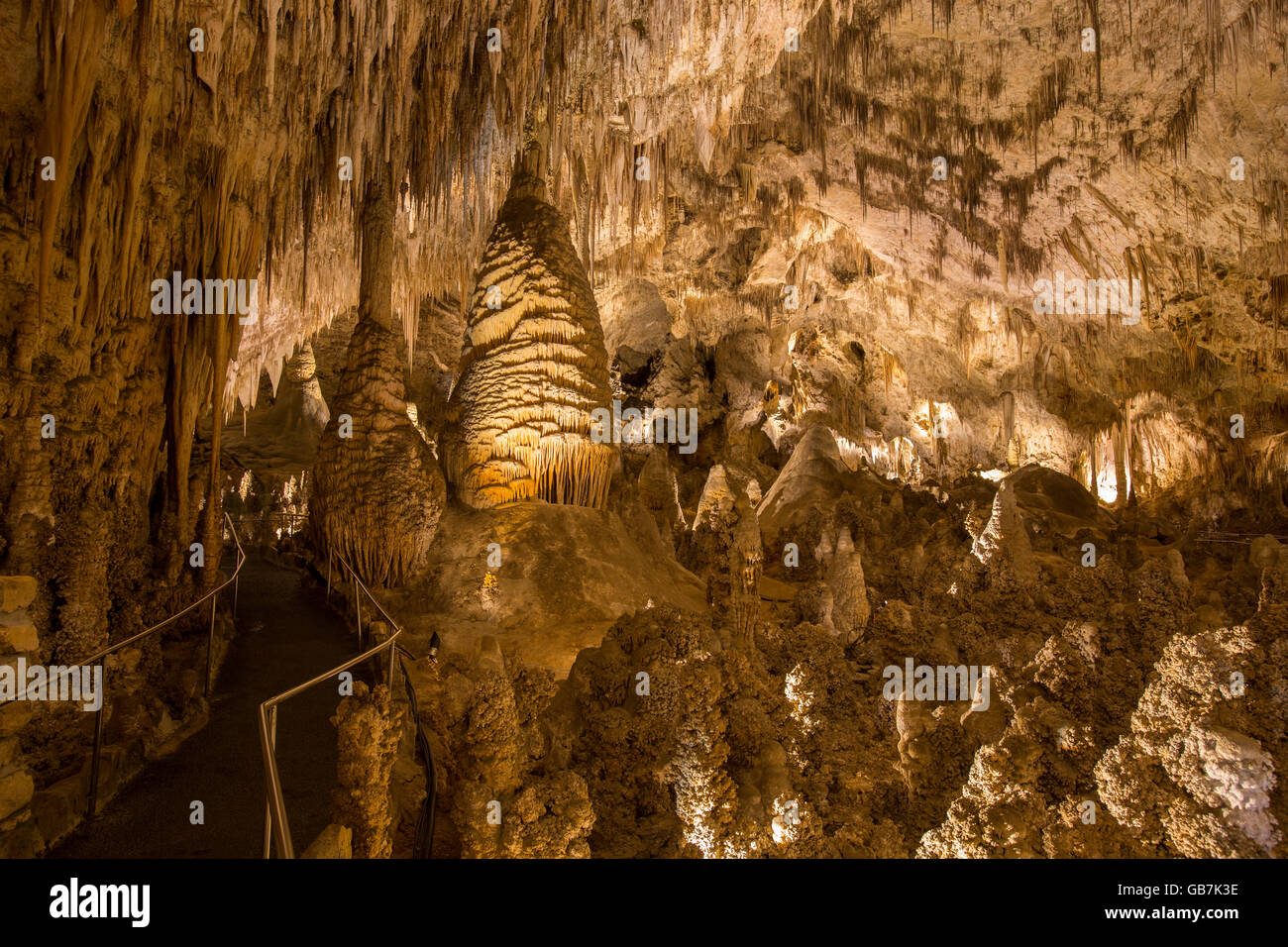 Carlsbad Caverns National Park, New-Mexico Stockfoto