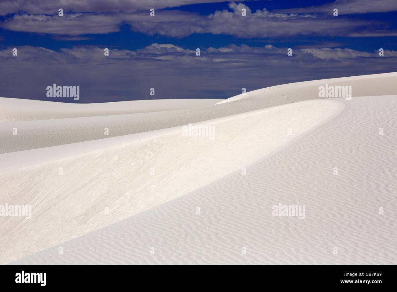 White Sands National Monument, New mexico Stockfoto