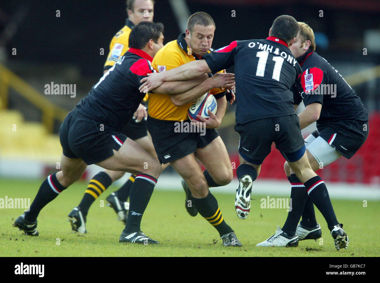 Rugby-Union - Zürich Premiership - Sarazenen V London Wasps Stockfoto