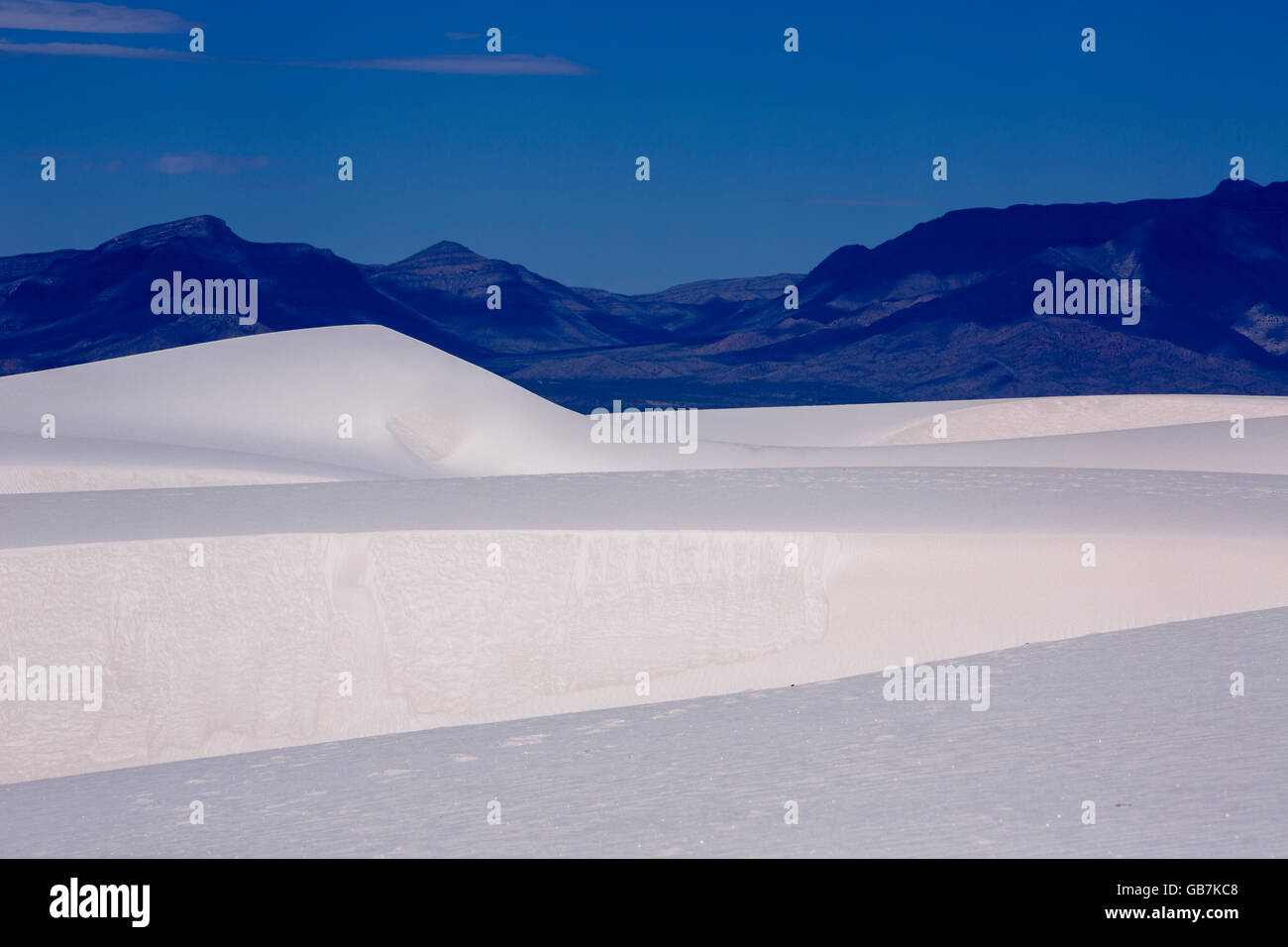 White Sands National Monument, New mexico Stockfoto