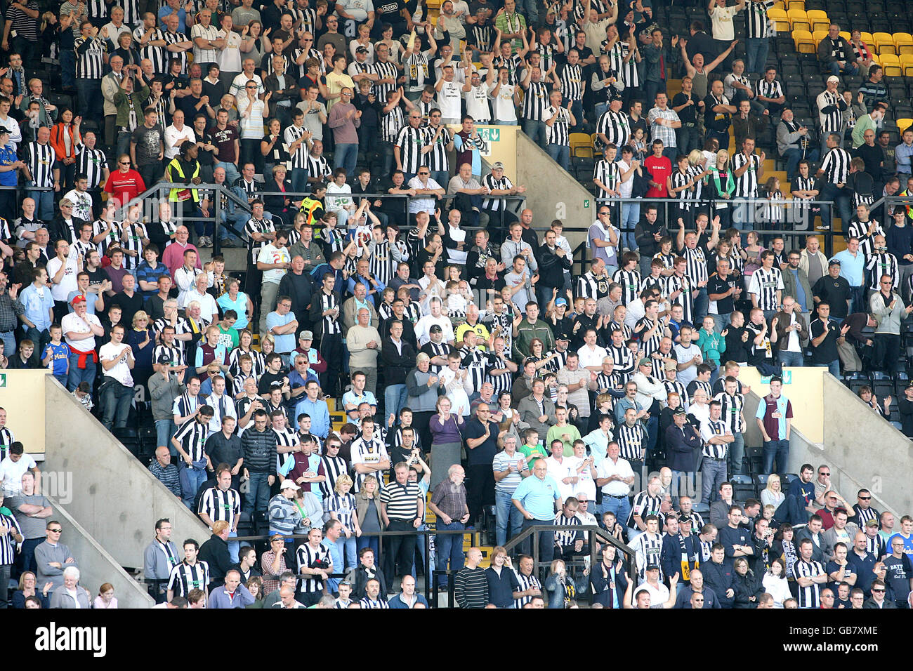 Fußball - Coca-Cola Football League Two - Notts County V Aldershot Town - Meadow Lane Stockfoto