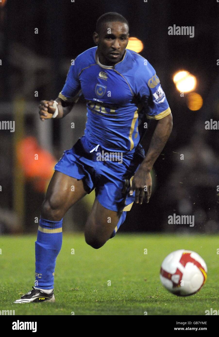 Fußball - Barclays Premier League - Portsmouth V Fulham - Fratton Park Stockfoto