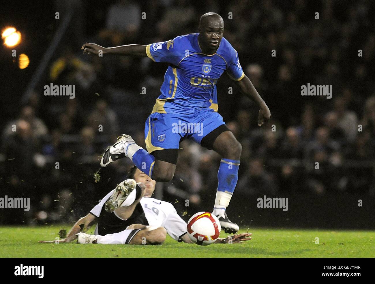 Fußball - Barclays Premier League - Portsmouth V Fulham - Fratton Park Stockfoto