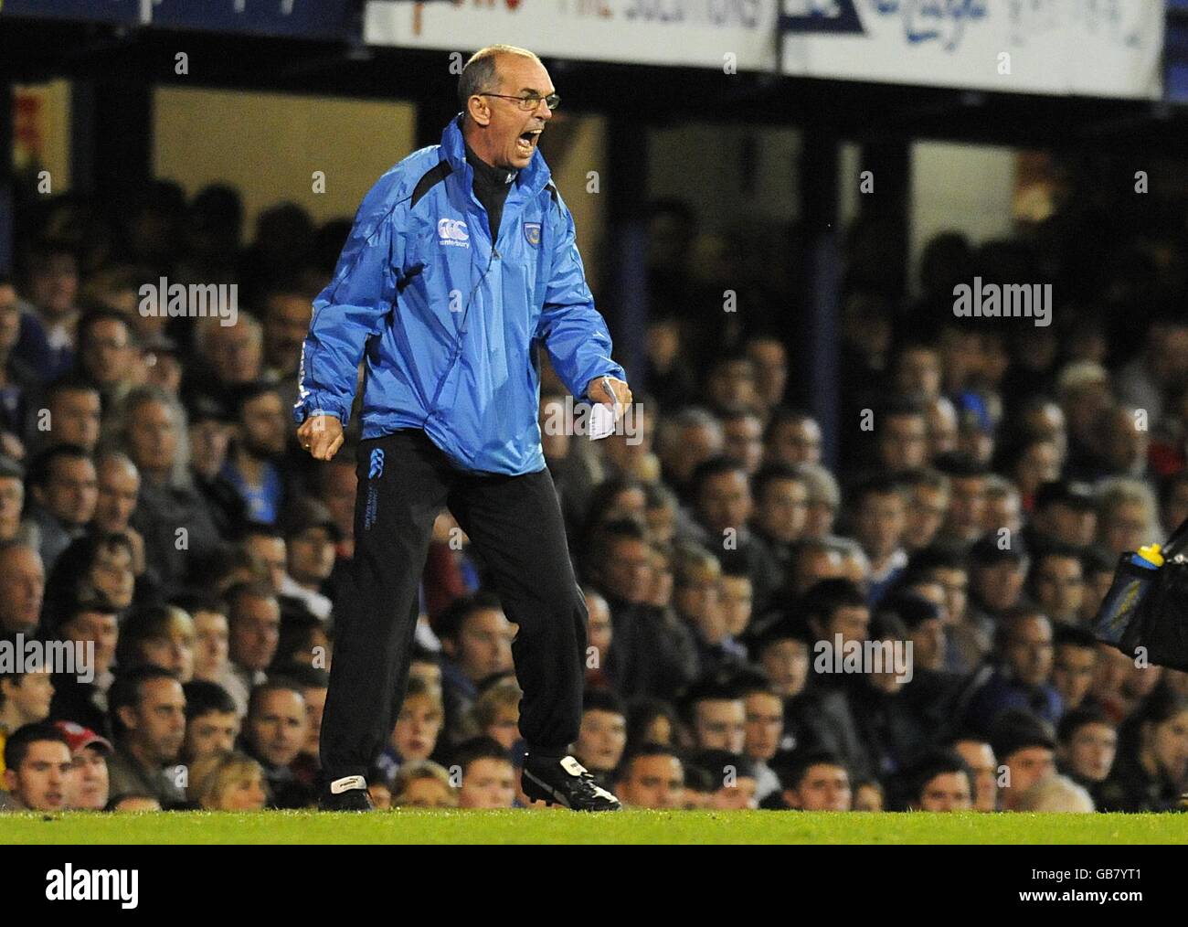 Fußball - Barclays Premier League - Portsmouth V Fulham - Fratton Park Stockfoto