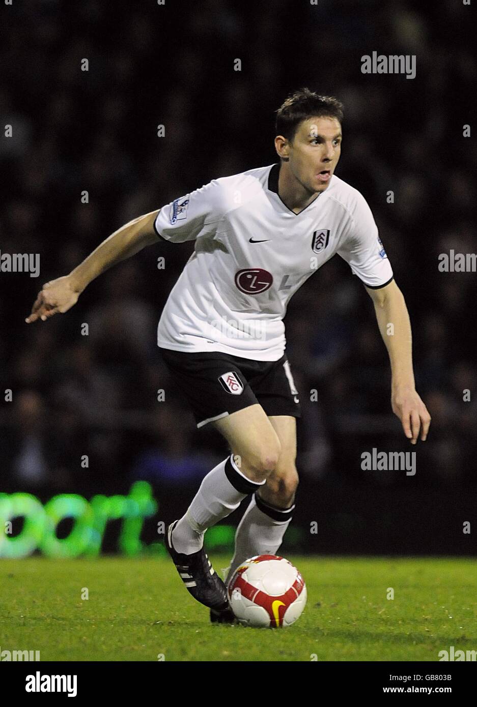 Fußball - Barclays Premier League - Portsmouth V Fulham - Fratton Park Stockfoto
