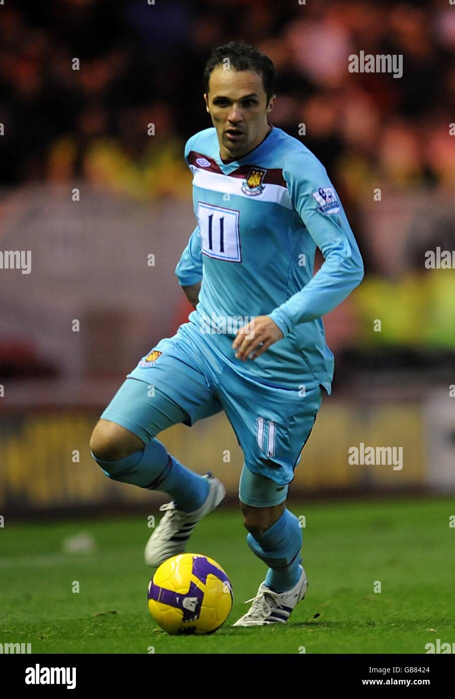 Fußball - Barclays Premier League - Middlesbrough V West Ham United - Riverside Stadium Stockfoto